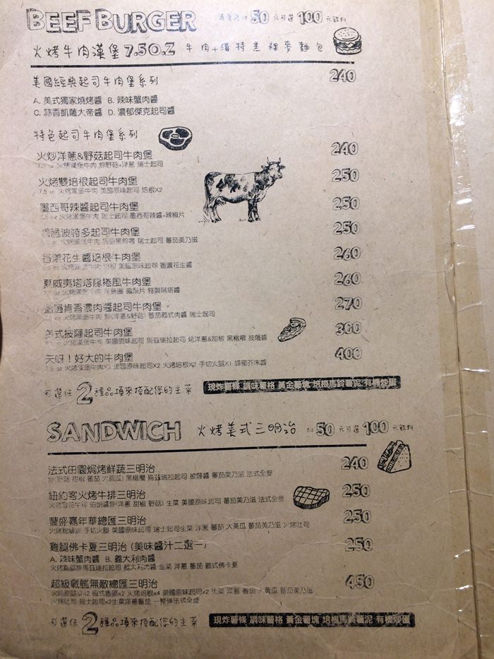 台北忠孝復興站美食 史丹貓美式餐廳Stan&Cat 店家與菜單資訊