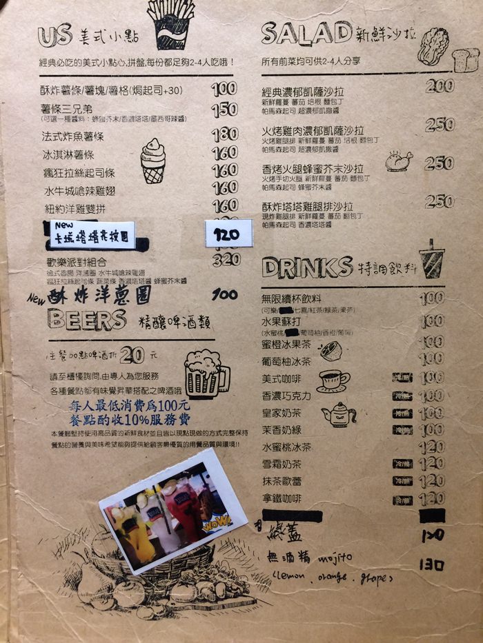 台北忠孝復興站美食 史丹貓美式餐廳Stan&Cat 店家與菜單資訊 - 黑崎時代