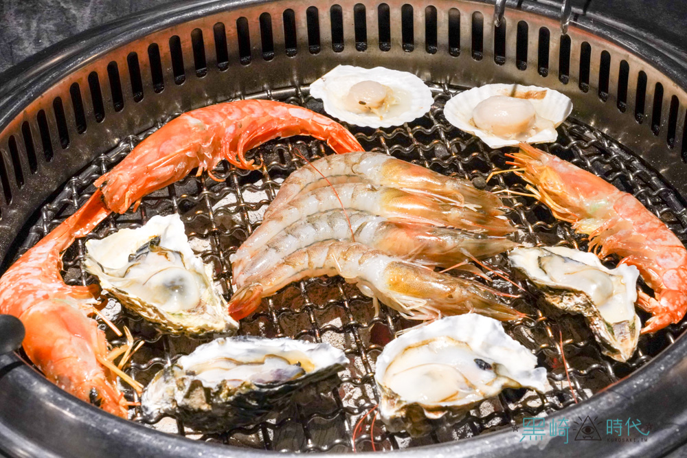 台東燒肉眾 干貝天使紅蝦海鮮吃到飽 不能錯過的北海道松葉蟹美味 - 黑崎時代